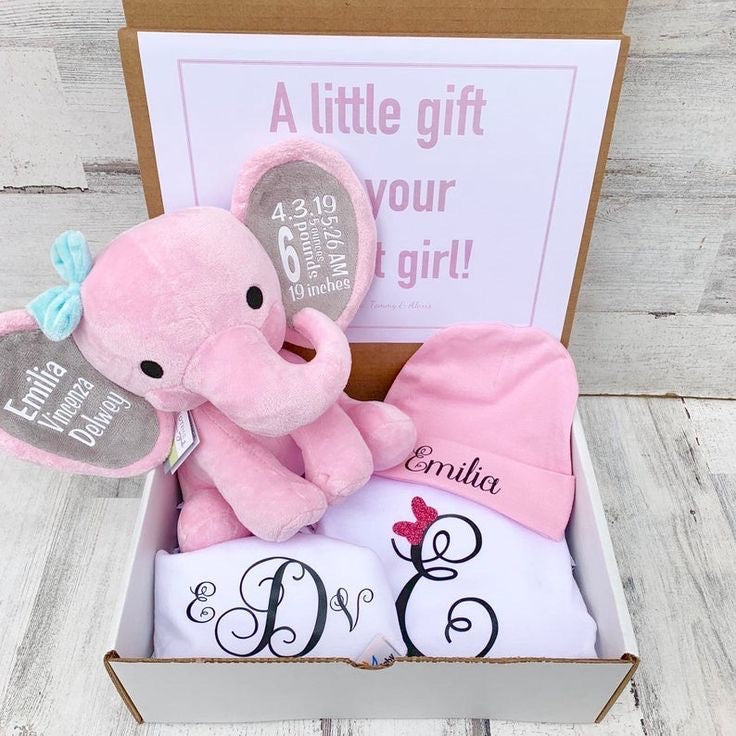 WELCOME BABY GIRL BOX