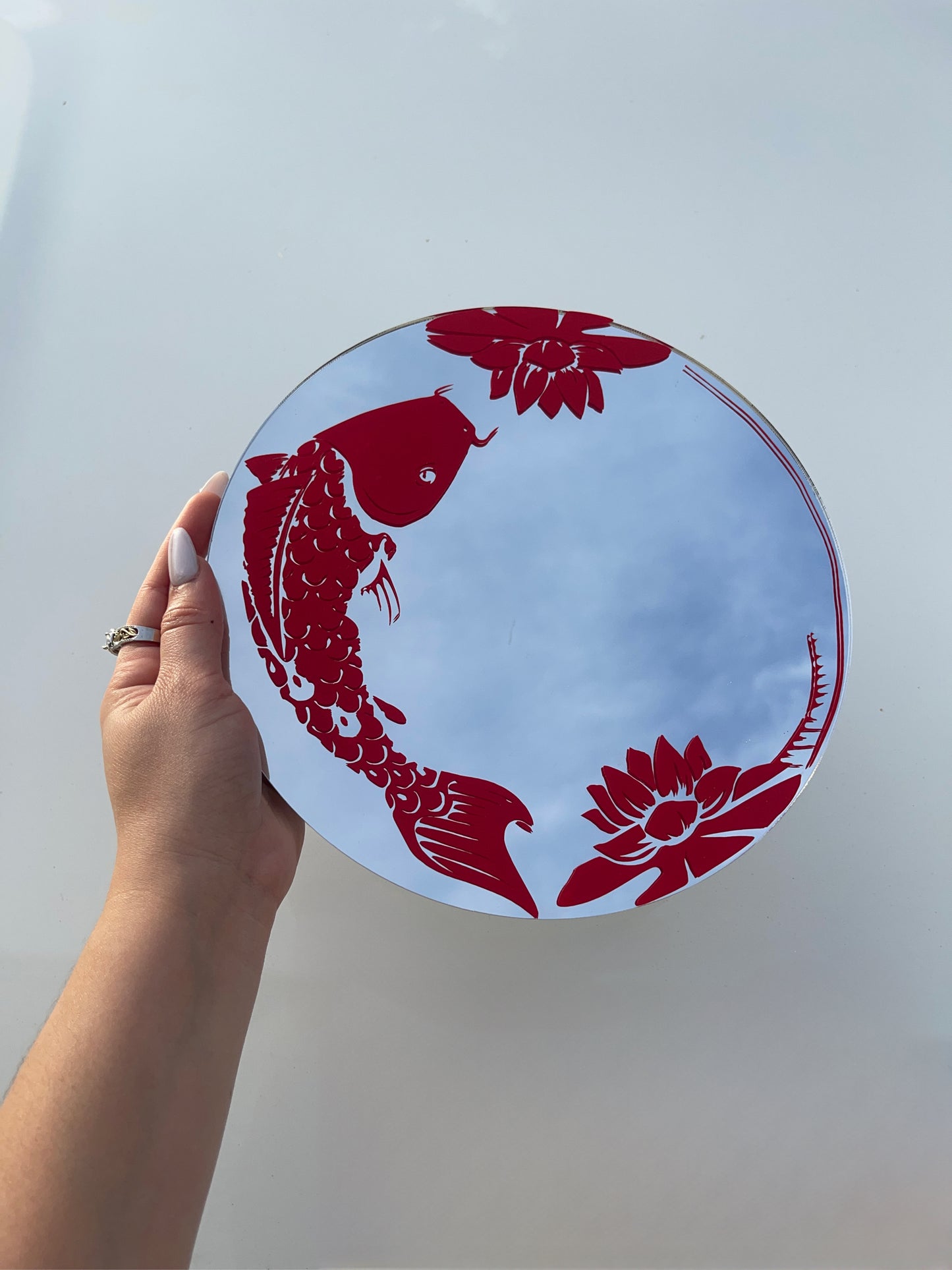 Fish Mirror Design