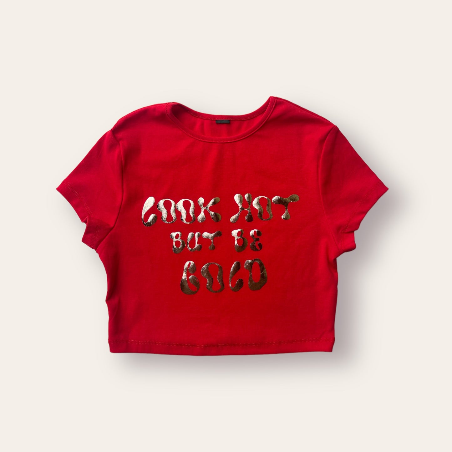 Look Hot But Be Cold Crop Top