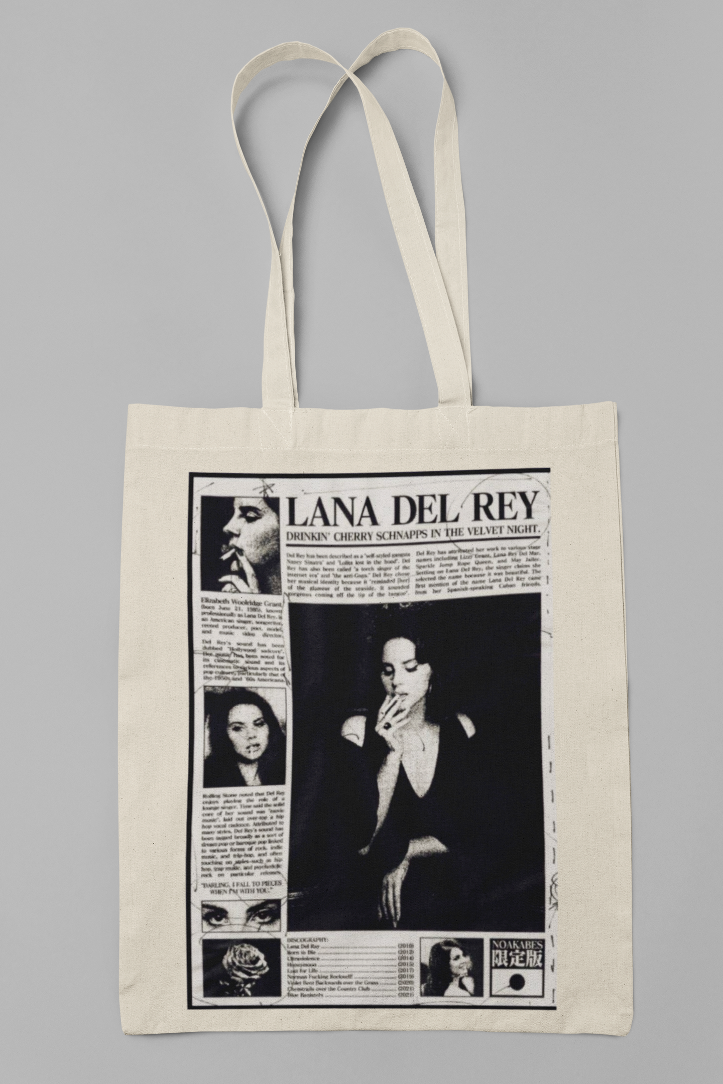 Lana Del Rey Tote Bags