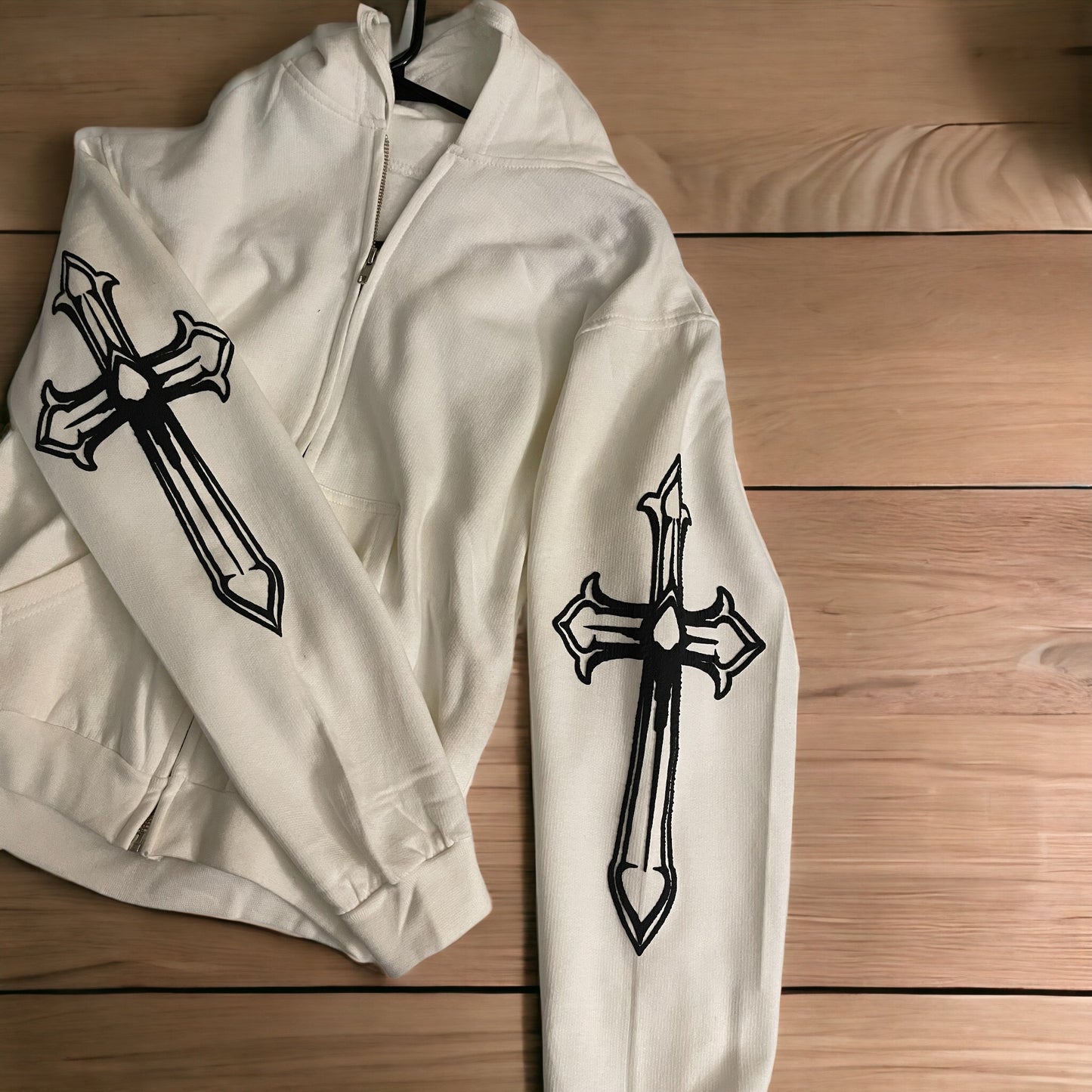 Full-Zip-hooded Sweatshirt