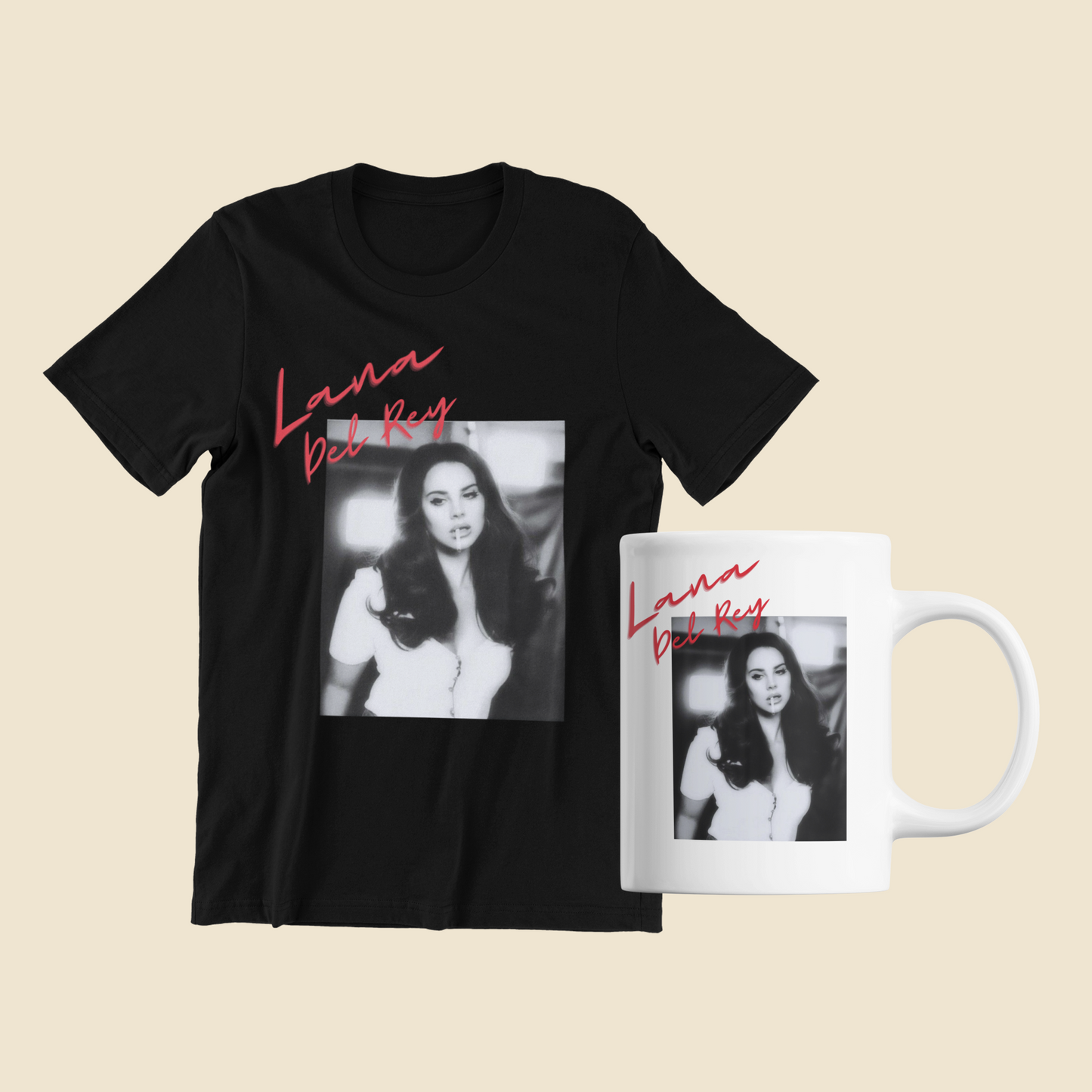 Lana Del Rey T-Shirt +Mug