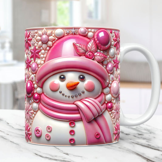 3D Snowman Mug
