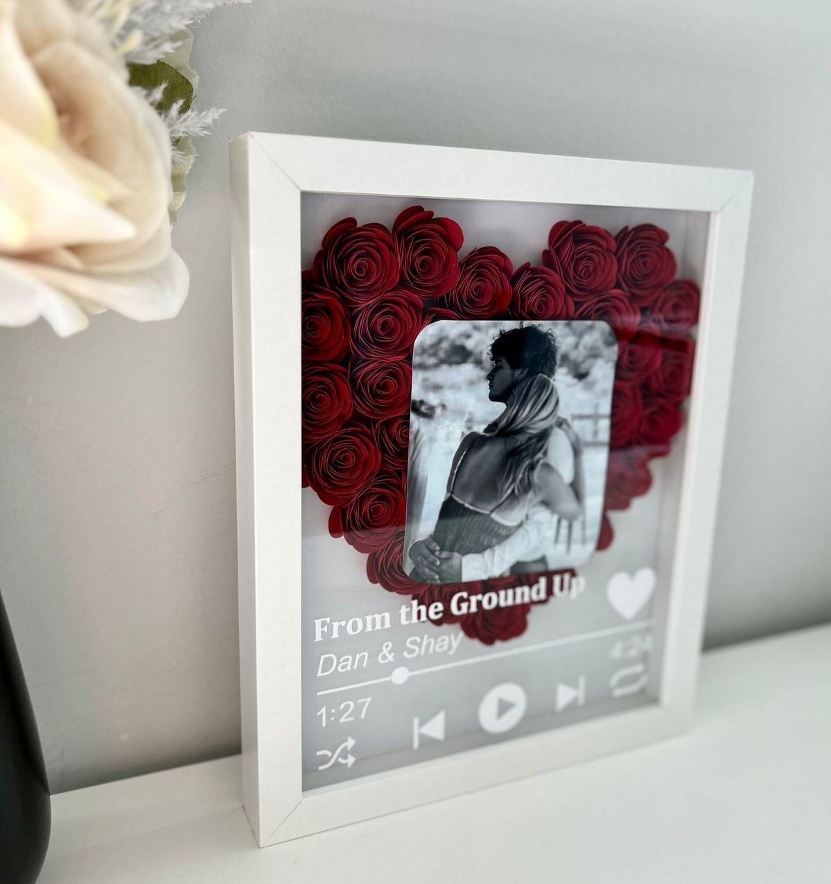 HEART PICTURE SHADOW BOX