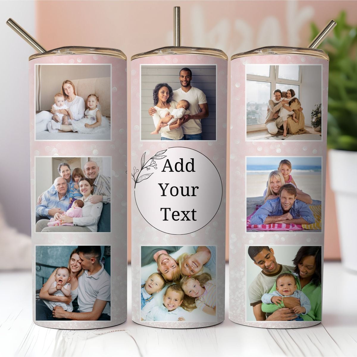 PERSONALIZED TUMBLER WITH PICTURES