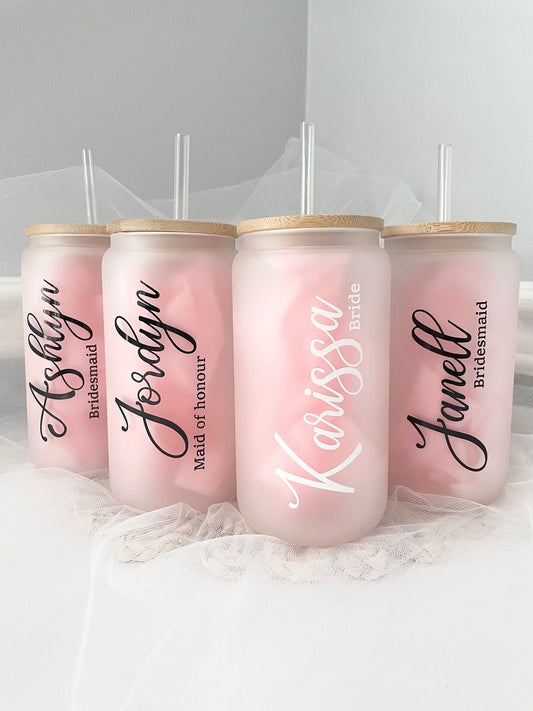 PERSONALIZED GLASS CUPS