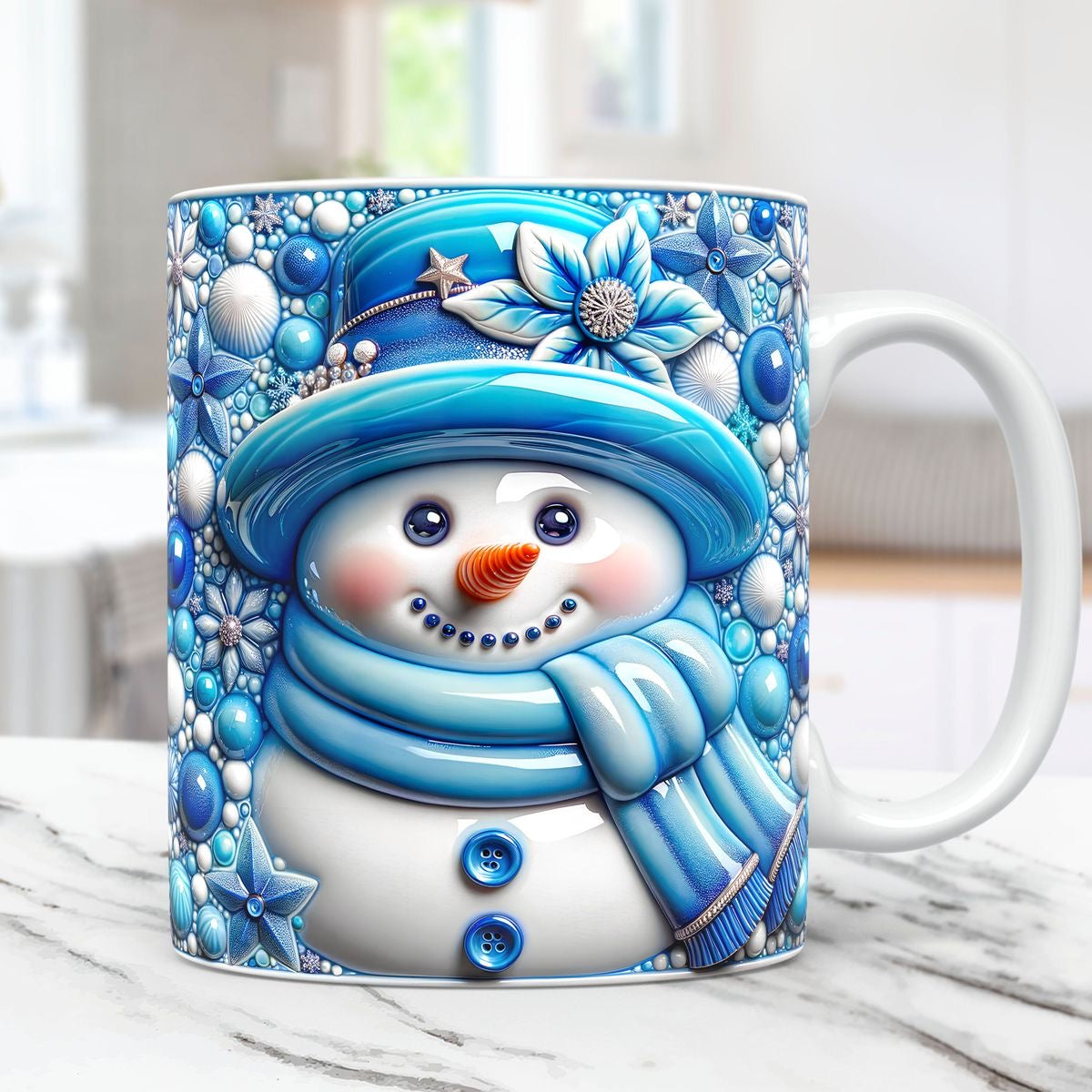 3D Deisgn Christmas Mug 11 oz