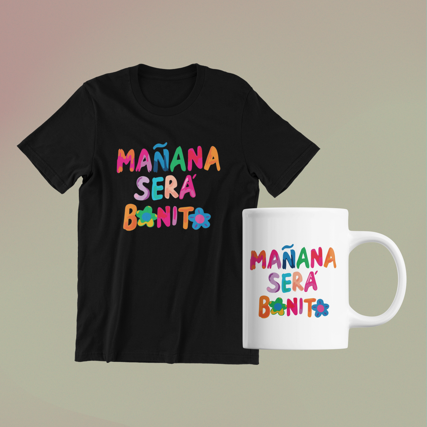 Mañana Será Bonito T-Shirt + Mug