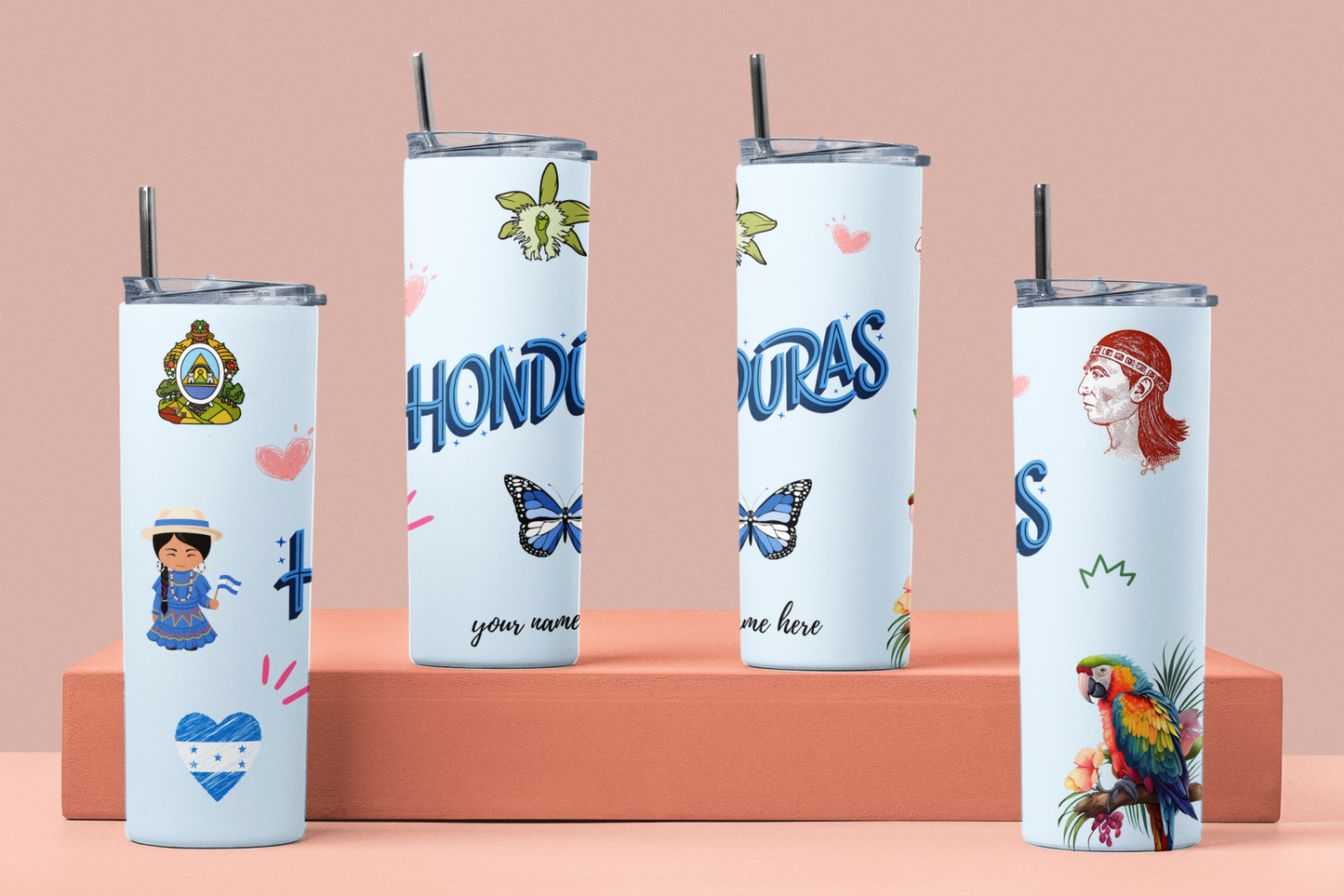 HONDURAS Design Tumbler